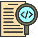Revisao De Codigo Ícone