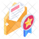 Certified Mail Certified Email Reward Mail Icon