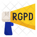 Rgpd Announcement Data Icon