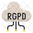 Data Transfer Cloud Icon