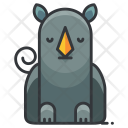 Rhino Animal Icon