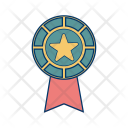 Ribbon Award Badge Icon