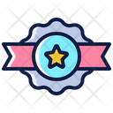 Ribbon Badge Icon