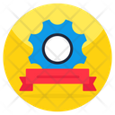 Ribbon Badge Icon
