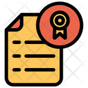 Ribbon Document Icon