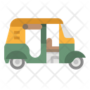 Rickshaw Tuktuk Tourism Icon