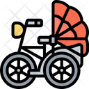Rickshaw Cycle Rickshaw Transport Icon