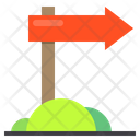 Signpost Pin Locations Icon