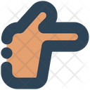 Sign Direction Hand Icon