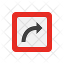 Arrow Traffic Navigation Icon