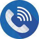 Ringing Receiver Phone Icon