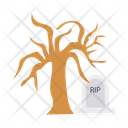 Rip Scare Tree Icon