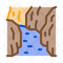 River Gorge Icon