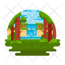 River Waterfall Icon