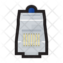 Rj Cable Connector Icon