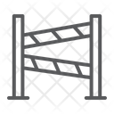 Road Fence Construction Icon