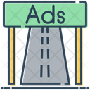 Road Advertisement Icon