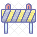 Road Barrier Barricade Road Block Icon