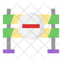 Road Barrier No Entry Traffic Barrier Icon