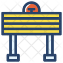 Road Block Project Worker Icon