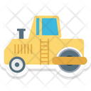 Road Bulldozer Road Plain Road Plain Bulldozer Icon