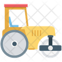Road Bulldozer Road Plain Road Plain Bulldozer Icon