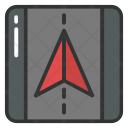 Road Direction Sign Icon
