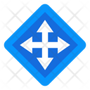 Road Intersection  Icon