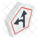Road Intersection Crossroad Intersection Road Junction Icon