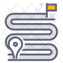 Road Map Icon