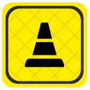 Road Pointer Attention Icon