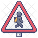 Sign School Kids Icon