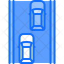 Road Track Car Icon