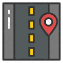 Road Tracking Icon