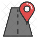 Road Tracking Pin Icon