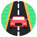 Highway Road Travel Car Icon