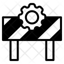 Roadblock with setting  Icon