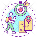 Roadmap to your goals  Icon