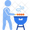Roasted Grill Bbq Icon