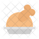 Roasted Chicken Icon