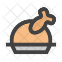 Chicken Dish Poultry Icon