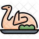 Roasted Duck Chicken Icon