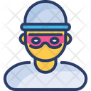 Criminal Robber Thief Icon