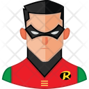 Robin Sidekick Superhero Icon