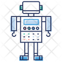 Humanoid Robot Face Robot Mechanical Man Icon