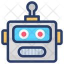 Robot Bionic Man Humanoid Icon