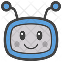 Robot Face Smiley Emoji Emoticon Icon