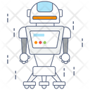 Robot Bionic Man Humanoid Icon