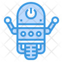 Robot Wheel Technology Icon