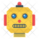 Robot Head Robot Bionic Person Icon